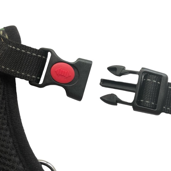 Dog Harness Padded No Pull Working + Chain Leash NEW - Picture 8 of 14